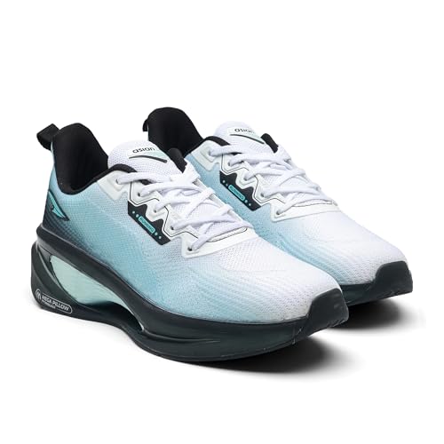 Image of ASIAN Navigator-01 Running Shoes for Men | Mega Pillow Sole Technology, Fish Yarn Breathable Upper, Arch Support Cushion, Lightweight & Comfortable Sports Sneakers for Boys