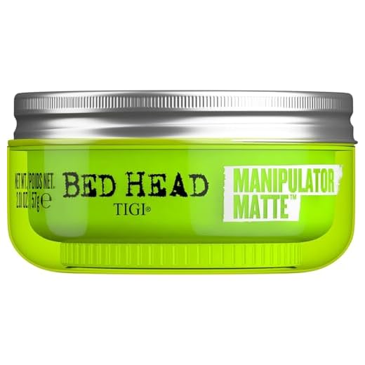 TIGI Bed Head Manipulator Matte Hair Wax Paste with Strong Hold 2.01 oz