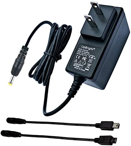 UpBright 5V AC/DC Adapter Compatible with Tascam PS-P520 PSP520 PS-P520E PSP520E DP 006 MPBT1 MPGT1 CDGT2 DR1 GT-R1 MP-BT1 MP-GT1 DR-70D DR-08 GB-10 Guitar Trainer Recorder Porta Studio Power Supply