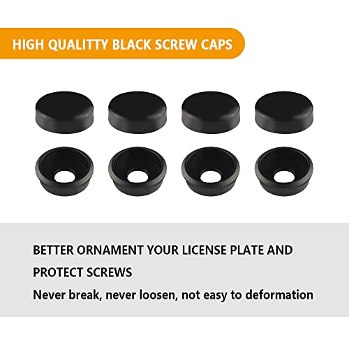image for Aokdom Anti Theft License Plate Screws Kits - Stainless Steel License 