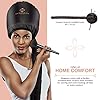 Eleganty-Soft-Bonnet-Hood-Hairdryer-Attachment-with-Headband-that-Reduces-Heat-Around-Ears-and-Neck-to-Enjoy-Long-Sessions-Used-for-Hair-Styling-Deep-Conditioning-and-Hair-Drying-Black ELEGANTY Soft Bonnet Hood Hairdryer Attachment with Headband that Reduces Heat Around Ears and Neck to Enjoy Long Sessions - Used for Hair Styling, Deep Conditioning and Hair Drying (Black)