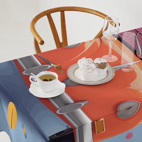 Nappe imperméable contre les taches nappe polyester 300D pour table et camping