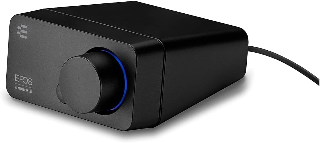 EPOS Game ONE Open Acoustic Gaming Headset GSX 300 - External Computer Sound Card (Bundle)