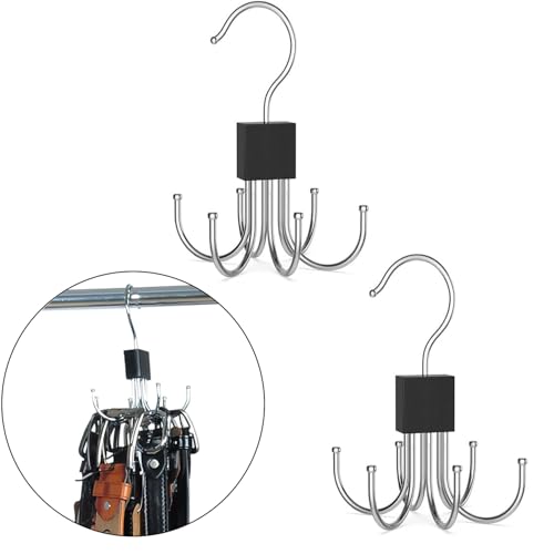 Recopilación de Perchas y colgadores para corbatas disponible en línea. 48 WADY Colgador para Cinturón, 2 Ganchos para Ropa, Organizador de Accesorios para Clóset, Ganchos Giratorios para Cinturón, Soporte para Colgar Gancho de Almacenamiento para...