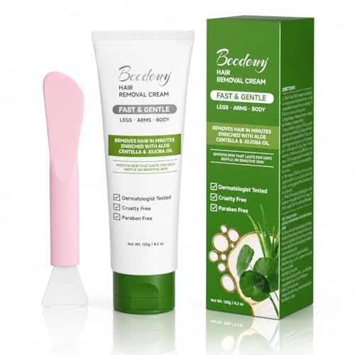 Hair Removal Cream with Aloe & Jojoba