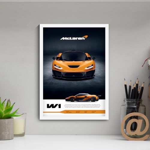 Image of Funk You Store A4 Poster Photo Frames All Cars (McLaren W1)