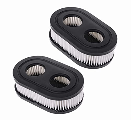 LATRAT 2 filtros de aire para Briggs & Stratton sustituye a Briggs # 798452 Compatible con los modelos 09p702 9/10 Hov 140 cc 500-500 E & EX Series Promenades