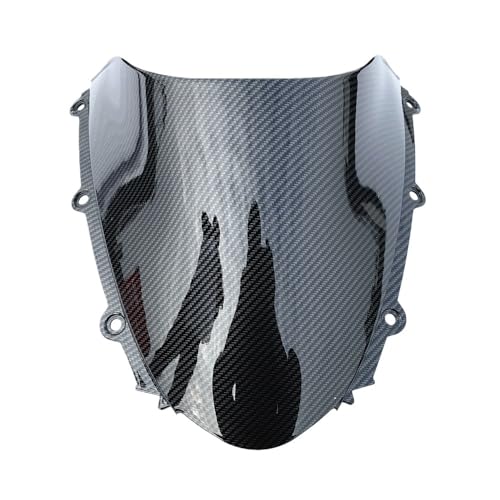 Pare-brise CBR 1000RR carbone double bulle moto sportive 2004-2007