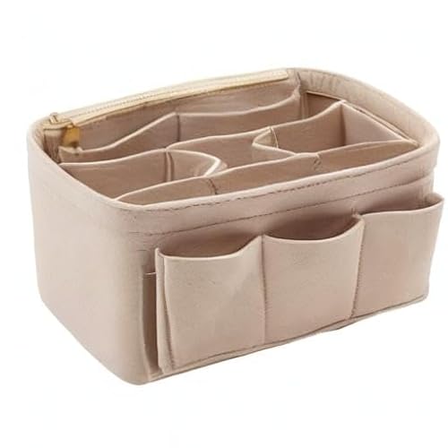 LEXSION Sac à main en feutre pour sac à main, organiseur de sac à main, convient pour Speedy Neverfull beige, taille : L – vue 6
