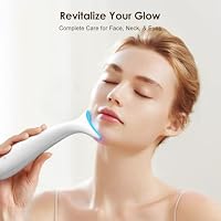 RNAIX Portable Neck Facial Massager, Constant Temperature Heat & Vibration, USB Rechargeable 3 Speeds, Relieve Fatigue, Accelerate Skincare Absorption — image 8