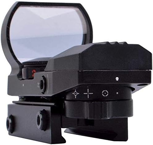 Fyland Tactical Red Dot Sight 4 Reticles Green and Red Reflex Sight for Rifle Gun with Weaver Picatinny Rail Mount