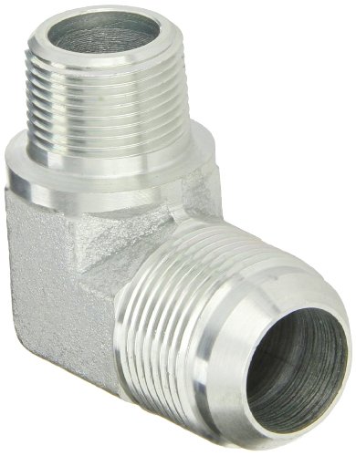 Eaton Weatherhead C5405X8 Carbon Steel SAE 37 Degree (JIC) Flare-Twin Fitting, 90 Degree Elbow, 3/8