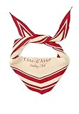 Street One Nickituch in Diamantform mit Wording salsa red A