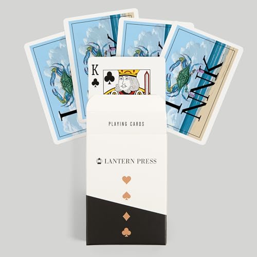 Baraja de 52 cartas de póker Northern Neck, Virginia miniatura 6