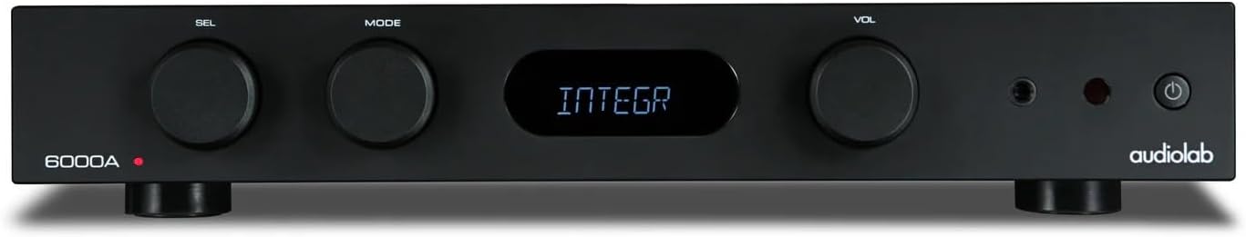 6000A 100-watt Stereo Integrated Amp/Bluetooth DAC - Black