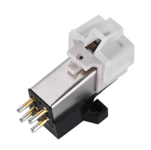 Diyeeni Magnetic Cartridge Stylus, Cartridge Record Player with Accurate Record Function, Cartridge Stylus Suitable for Vinyl Record Player