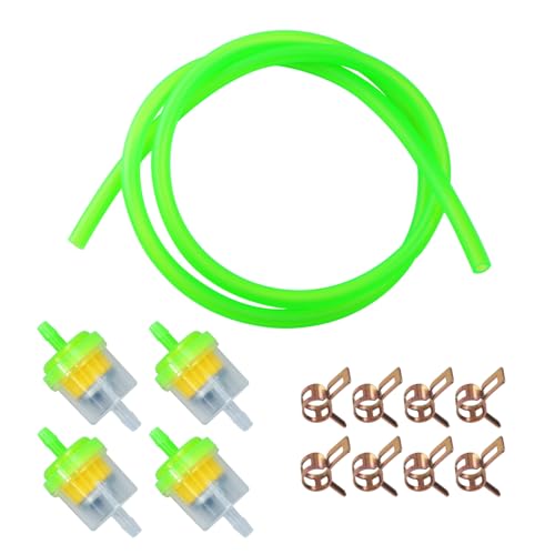 Image of Dirt Bike Gas Fuel Line Hose Fuel Filter for 50cc 110cc 125cc TaoTao Coolster Apollo GY6 Motorcycle Pit Bike Motocross Pocket Bike Chinese Atv Four Wheeler Moped Scooter Quad Go Kart Parts Green