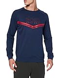 hugo boss golf martin kaymer Hochwertige Verarbeitung BOSS Herren Authentic Sweatshirt, Dark Blue402, M