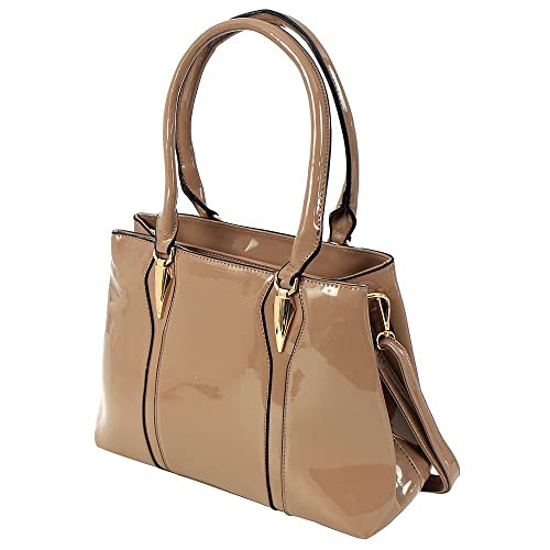 Pasta Feminina Tote Bag PA5001, LS Bolsas, Preta, 40 x 31 x 10 cm