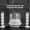 Harman Kardon HK SoundSticks 4-2.1 Bluetooth Speaker System with Deep Bass and Inspiring Industrial Design (White)