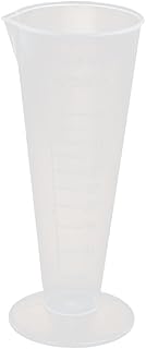 Aexit 48mm Base gauge Diameter 50ml PP Volumetric Measuring Cup Container Beaker Clear