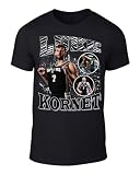 KeepYourHeadDown Shirts Black San Antonio Luke Kornet Bootleg Style Throwback Style T-Shirt Men's Adult Medium