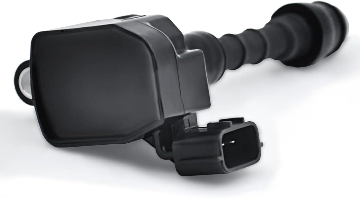 MAS Set of 6 Ignition Coils pack & 6Pcs Iridium Spark Plugs Compatible with 350Z Infiniti M35 FX35 G35 V6 3.5L Replacement for UF401 22448-AL61C 5C1430