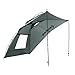 KingCamp Awning Sun Shelter SUV Tent Auto Canopy Portable Camper Trailer Tent Roof Top Car Shelter for Beach, SUV, MPV, Hatchback, Minivan, Sedan, Camping, Outdoor, Grey