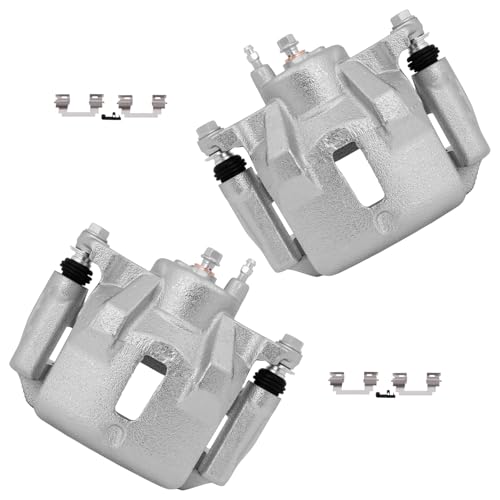 Image of cciyu 19B2698 19B2699 Front Left & Right Brake Calipers With Bracket For Pontiac For Vibe 2003-2008,For Toyota For Corolla 2003-2008,For Toyota For Matrix 2003-2008 Driver & Passenger Side