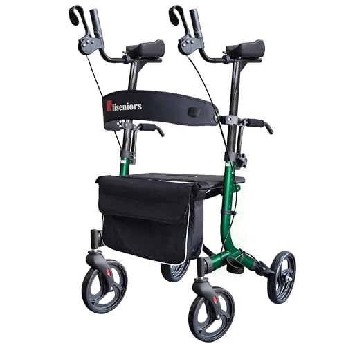 Aliseniors Upright Walker with Wide Seat