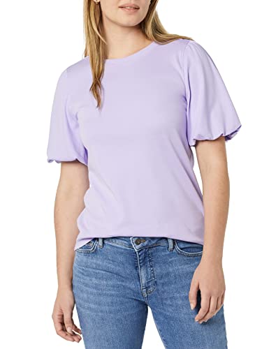 Image of Amazon Aware Women's Organic Cotton Jersey Puff Sleeve Crewneck Top (Available in Plus Size)