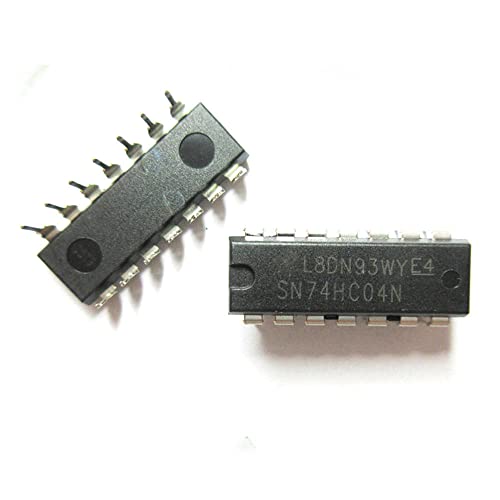 10Pcs Sn74Hc04N 74Hc04N Sn74Hc04 Dip-14 Inverters Hex #TOP7