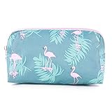  WayOuter Make-up Taschen Kosmetiktasche Reise Kosmetiktasche Frauen Portable Make Up Pouch (Blue)