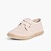 Imagen de Pisamonas Zapato Blucher Piso Alpargata Efecto Raso Talla 34 Color Beige