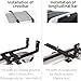 DANCHEL OUTDOOR Sturdy Universal Mounting Hardware for Roof Rack Car Awning Accessories Awning Brackets Kit Width Less Than 3.54''