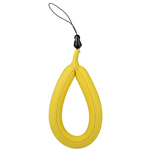 TETHYS Waterproof Camera Float [Buoyance Series] Waterproof Float Strap for Underwater Camera and Waterproof Life Pouch Case -[ Bright Yellow]