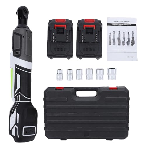 Karlak 21V �R�[�h���X���`�F�b�g�����`�d�����`�F�b�g 80Nm �g���N 3/8 �C���`�R���p�N�g�w�b�h 2 �o�b�e���[ LED ���C�g�����ԎY�ƏC���p (�č��v���O 110V �u���V���X)