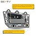 OCPTY Door Handle Interior Rear Right Passenger Side Replacement fit 2005-2011 for Jeep Grand Cherokee Gray