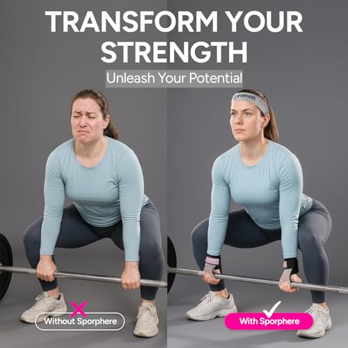 Premium Crossfit Grips for Women – Anti-Slip Lifting Grips & Wrist Straps for Weightlifting, Workout, Deadlift, Pull-Ups, Barbell, Easy-to-Clean, Odor Free, Size Small & Medium - Image 3