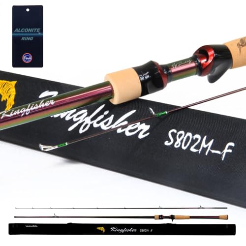 おり釣具 ハードロッドケース付 ルアースタイル キングフィッシャー ロックフィッシュ・シーバス C802M (ori-784153)
