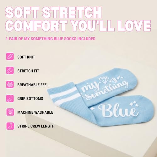 Image of Funky Junque Bride Crew Socks, Bachelorette Wedding Party Gift