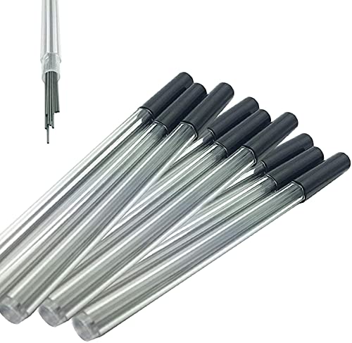 JANEMO Mechanical Pencil Refills,120 Pieces Lead Refill for Automatic Pencil with 0.7mm(60 pcs) and 0.5mm (60 pcs),Mechanical Pencils for Office Supplies,School(Black)