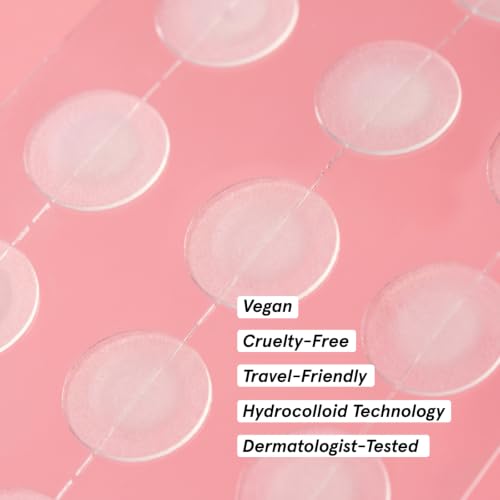 grace & stella Award Winning Invisible Skin Rescue Covers with Hydrocolloid (Round, 36 Count) - With Salicylic Acid and Tea Tree for Absorbing Impurities - Dermatologist Tested Skin Care, Cruelty Free, Vegan view 6