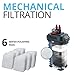 Inland Seas Fluval 406/407 Canister Filter Semi Annual Maintenance & Replacement Filter Media Kit Plus Bundle (8 Items)