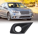 AUTOWIKI Fog Lights Cover for 2015 2016 2017 Subaru Legacy OEM Replacement Fog Lamps Bezel Passenger Right Side Only