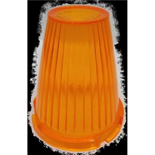 Barjan 0499032A Lens Cut Off Top Torpedo - Amber