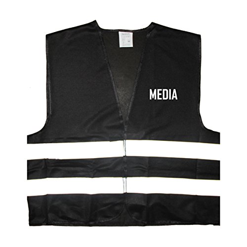 Media Warnweste - Einheitsgröße bis XXL Cover