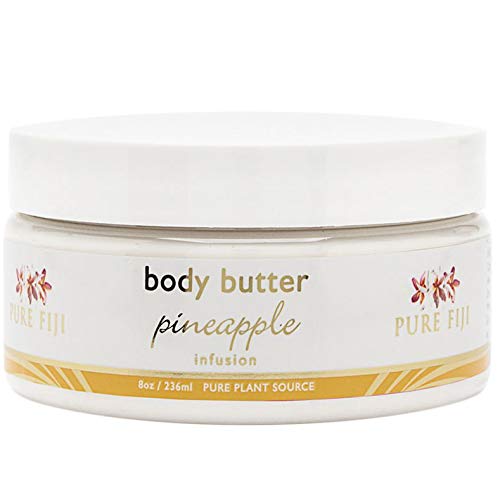 Pure Fiji Hydrating Body Butter - Natural Body Butter With Coconut, Dilo, Macadamia, Sikeci Oil, Pineapple, 8 Oz #TOP24