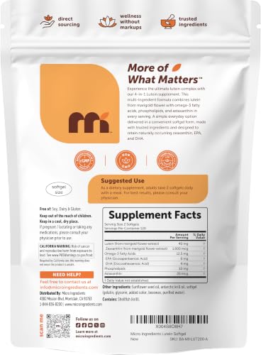 Micro Ingredients Lutein Complex
