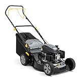 Alpina Rasenmäher Benzin AL5 46 SA, Radantrieb, 60L Korb, 46cm Schnitt, bis zu...